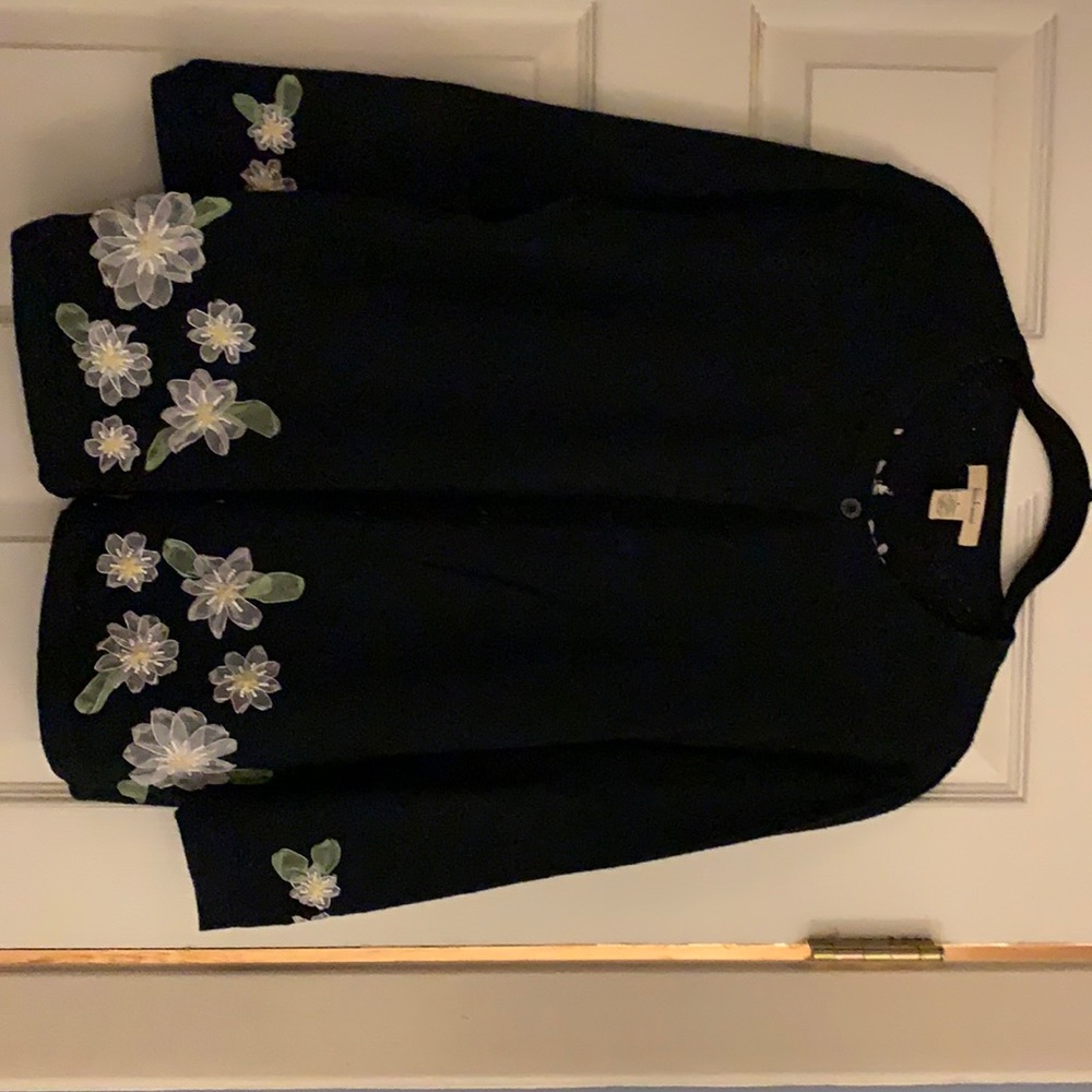 Embroidered sweater